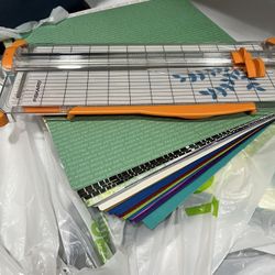 Paper Cutter And Card Stock