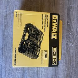 DEWALT 12V to 20V MAX Dual Port Jobsite Charging Station