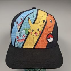 Pokeman hat used like new 