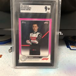 2022 Topps F1 Zhou Guanyu