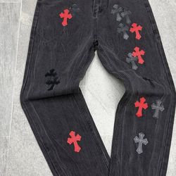 1:1 Chrome Heart Pants