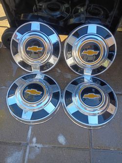 Chevy hubcaps