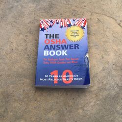 The OSHA Answer Book By: Mark Moran