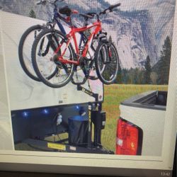 Travel Trailer 2-bike A-frame Mount & Hitch Adapter 