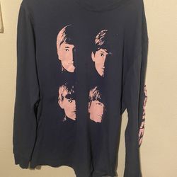 Large Long Sleeve Men’s Beatles Shirt
