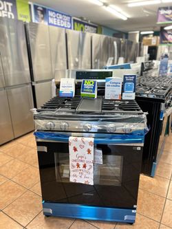 Samsung Gas Stove 5 Burners with Griddle New