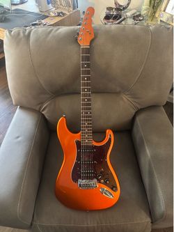 G & L Legacy USAin Metallic Orange w/ Gig Bag