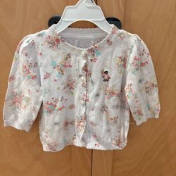 Toddler girl sweater teenie weenie size 12-18 month infant baby girl top long sleeve shirt
