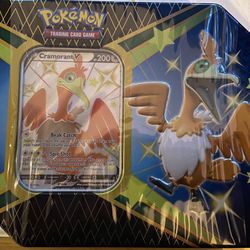 Pokemon Cramorant V Shining Fates Tins