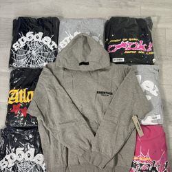 Essentials Hoodie Dark Grey Size m