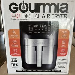 Gourmia Digital Air Fryer 7 qt Black 