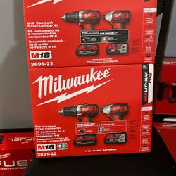 M18 Compact 2- Tool Combo Kit 