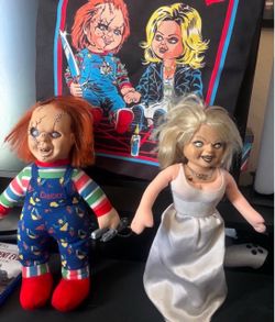 Chucky and Tiffany