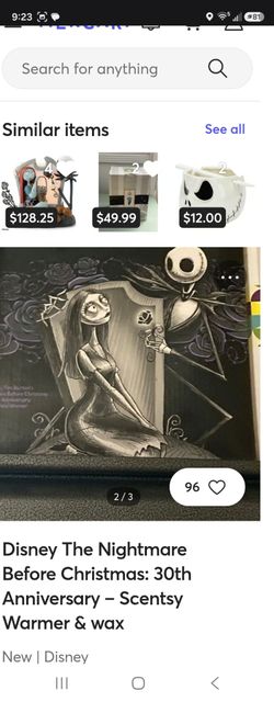 Nightmare before Christmas scentsy wax warmer
