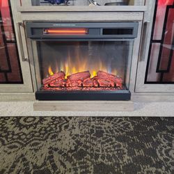 Fireplace Insert 3 Sided View 