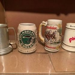 Vintage Beer Mugs 