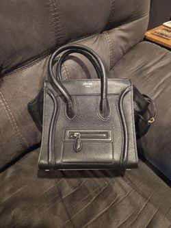 Real Pebble Leather Purse