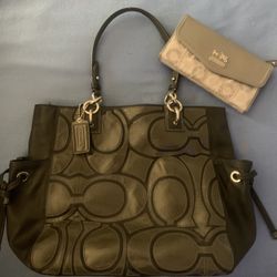 Coach Purse And Wallet 