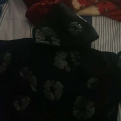 denim tears hoodie black 