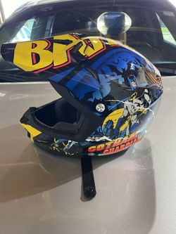 Kids Atv Helmet BatMan Marvel