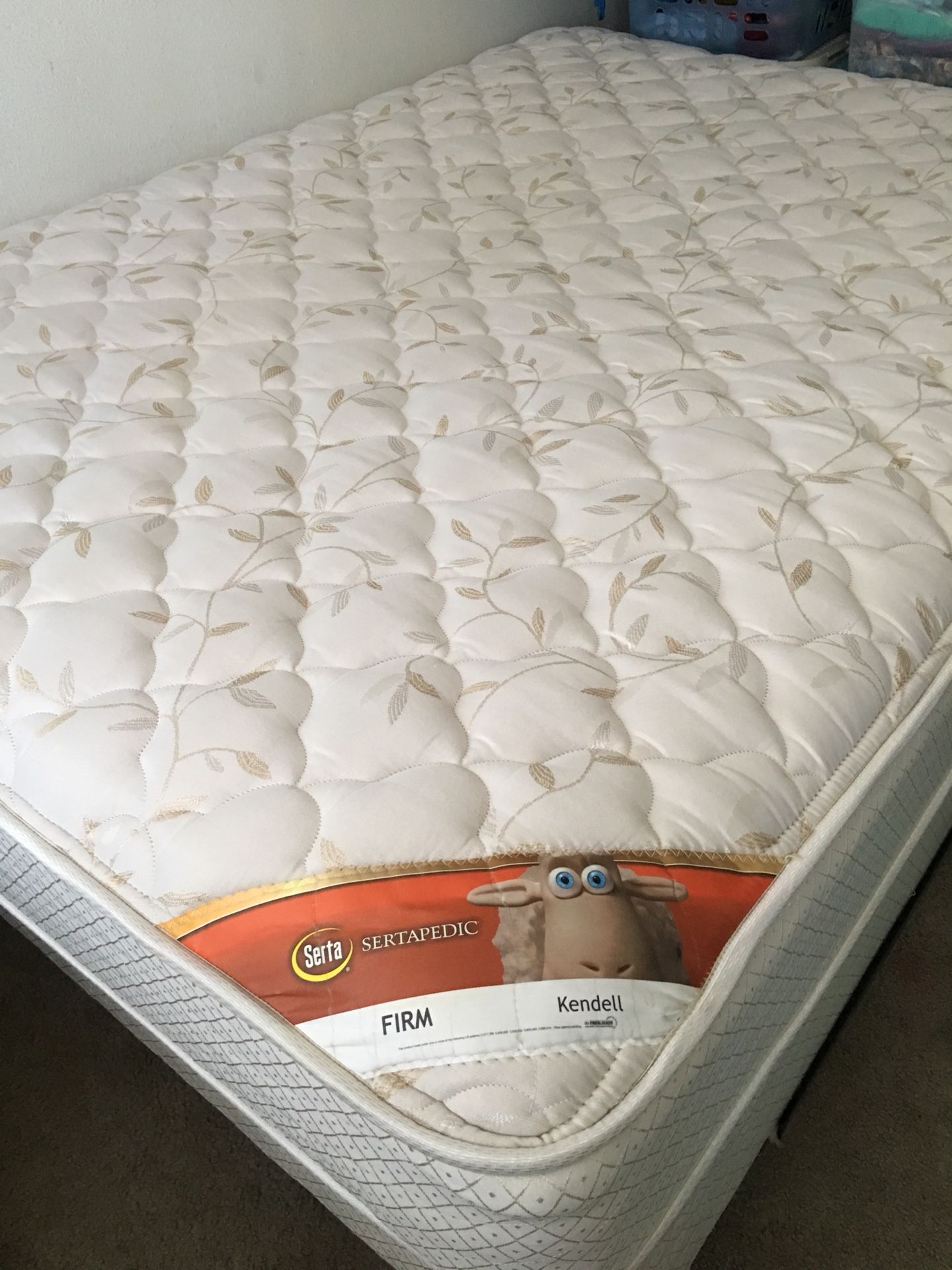 SERTA Sertapedic ‘Kendall’ firm mattress Full Size