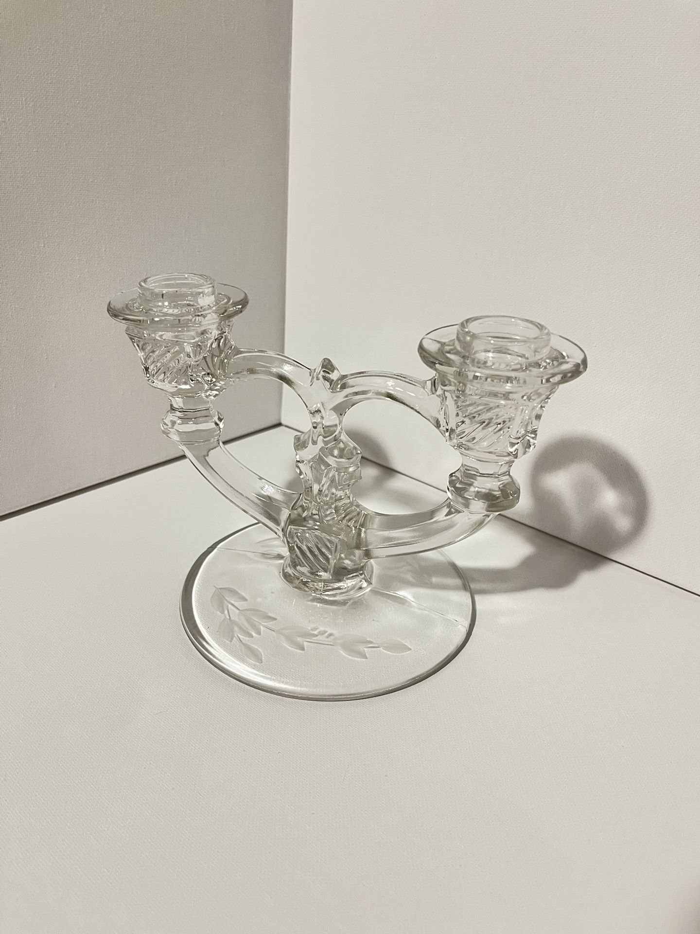 Indian Glass Candle Holders