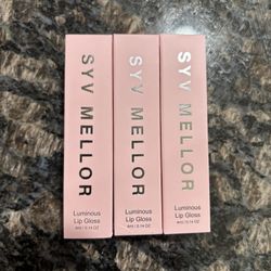 NEW SYV MELLOR LUMINOUS PLUMPING LIP GLOSS $5 Each Or All For $12!!!
