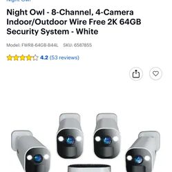Night Owel 4 Cameras 