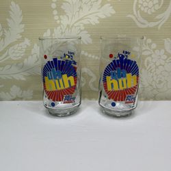 Vintage Diet Pepsi Set of 2 Drinking Glasses
