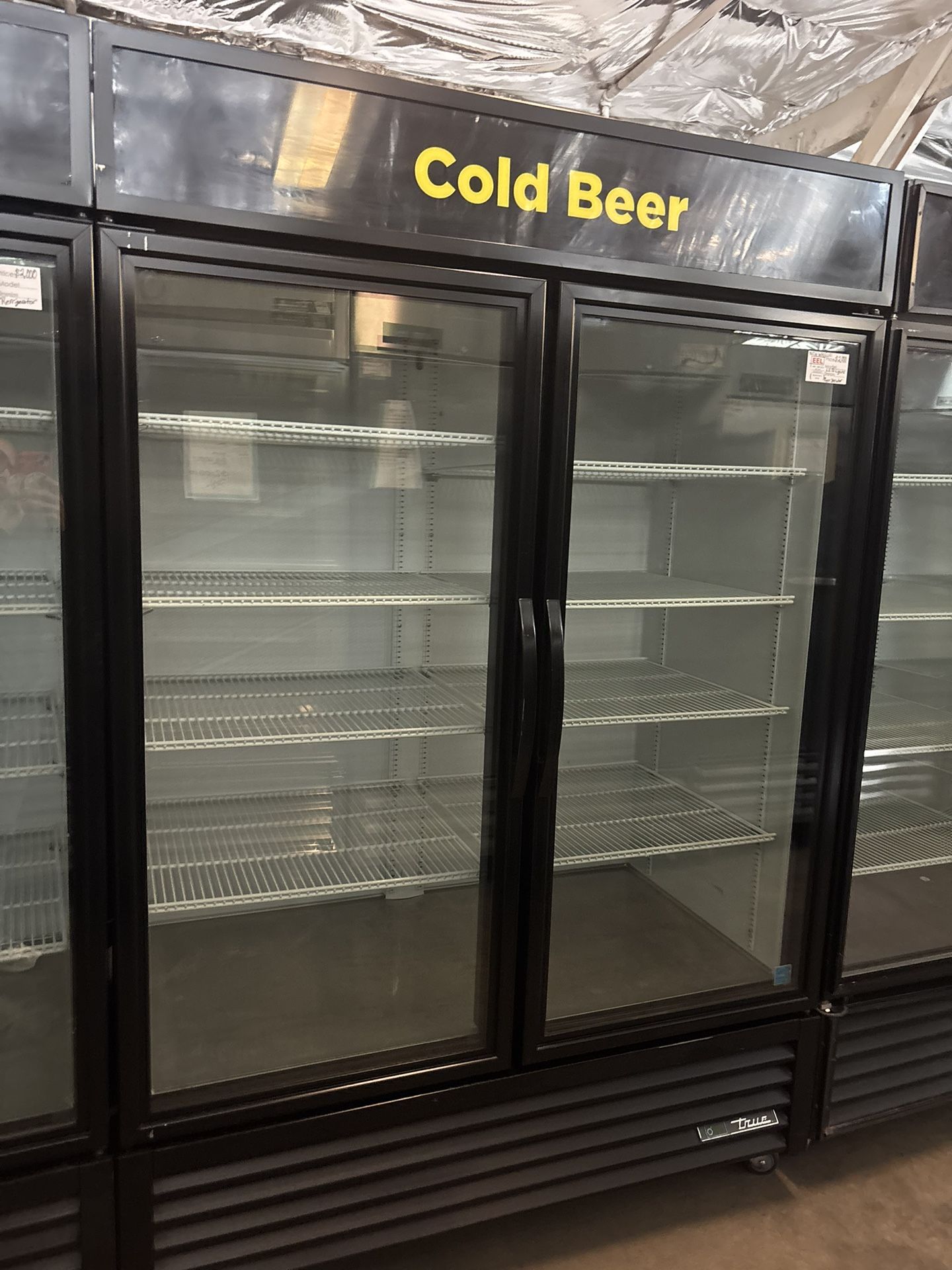 Two Glass Door Refrigerator 