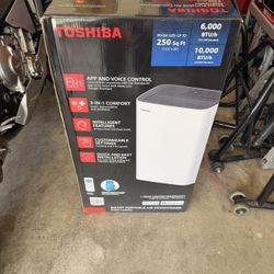 Toshiba Portable AC 10,000 BTU – Like New – Blows Ice Cold ❄️