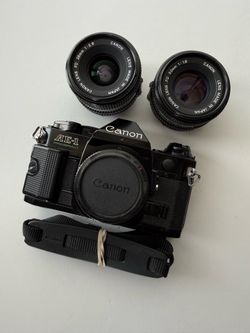 Canon Ae-1 Program + 2 lenses - Film camera