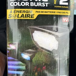 Bell+Howell Bionic Color Burst Solar Lights 2-Pack