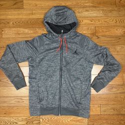 Vintage Rare 2016 Jordan AJ XX9 French Terry Full-Zip Hoodie Sz: Large VTG Nike