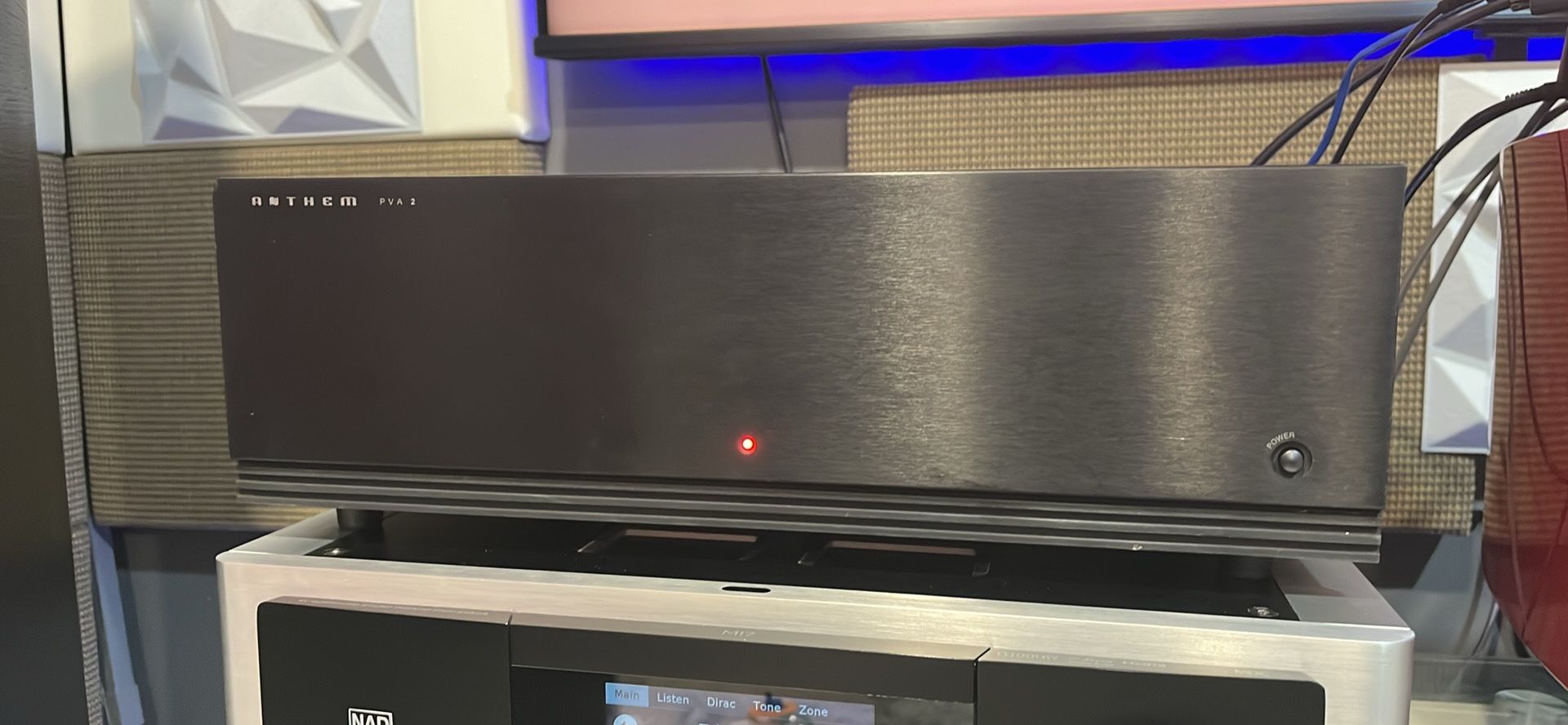 Anthem power amp PVA 2 - Literally new 