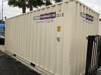Storage Container Metal - Office / She Shed / Man Cave / Work Live Room