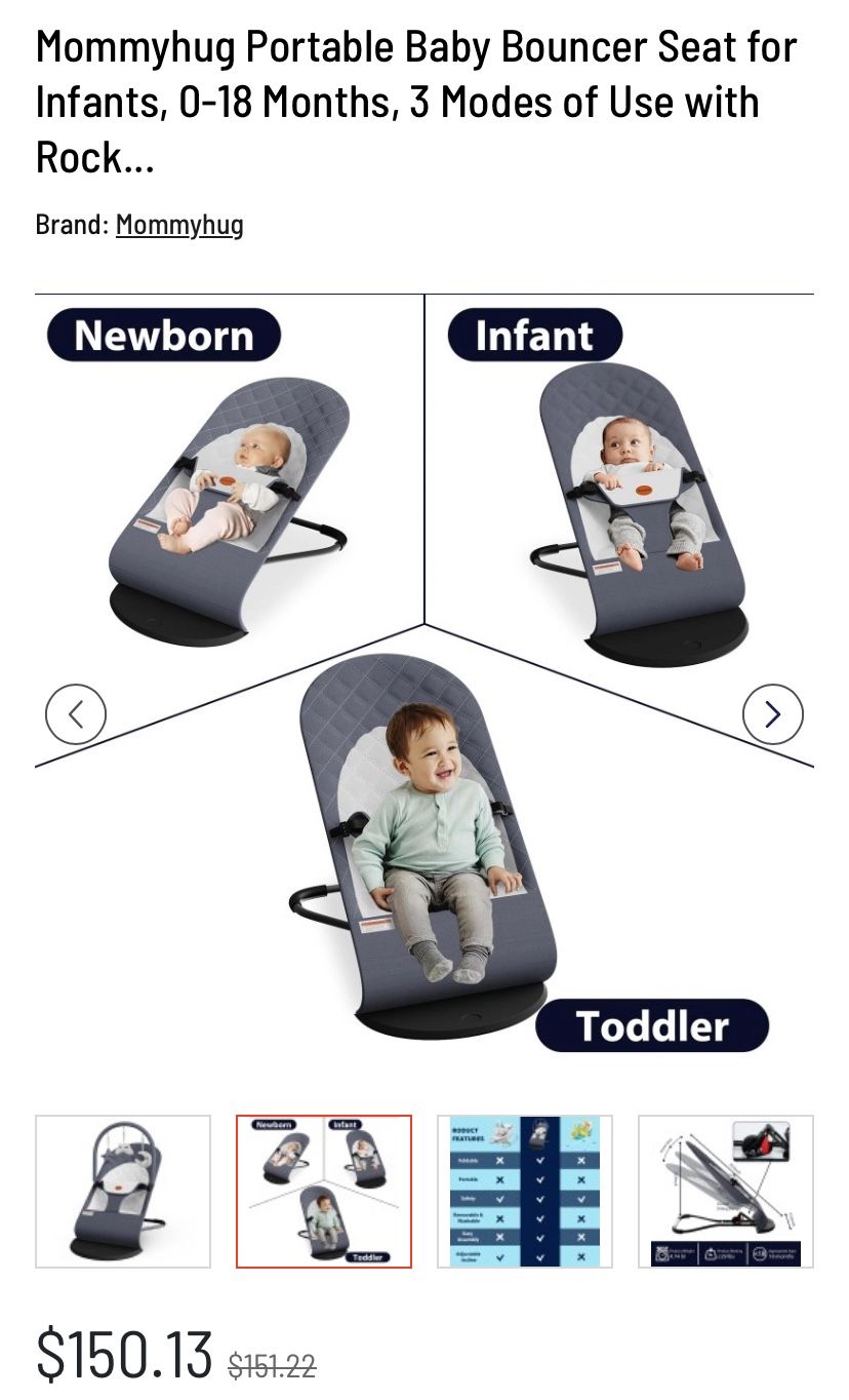 Mommyhug Bouncer (New)