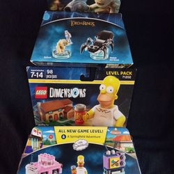 Lego Packs, Simpsons & Lord Of The Rings New