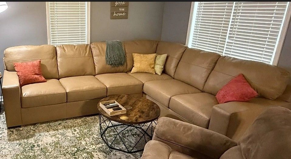 OM• $38 Initial • Brand New Bandon Sectional Furniture Living Room Set
