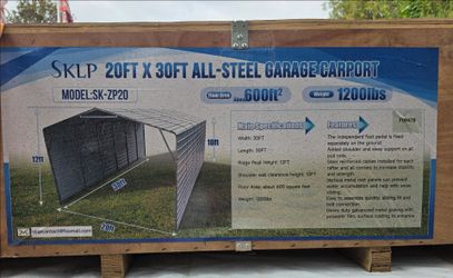 Metal carport