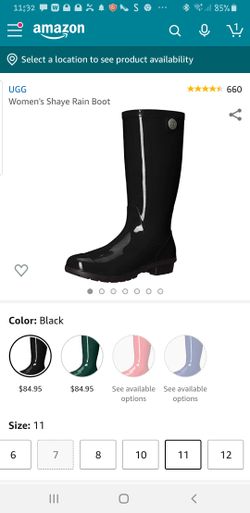 UGG SHAYE RAINBOOTS SIZE 11