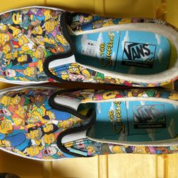 Simpsons Vans Comfy Cush 8.5w