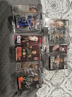 UFC Figures Baseball Cards And A Comic