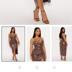 2 Fashion Con Dresses Large