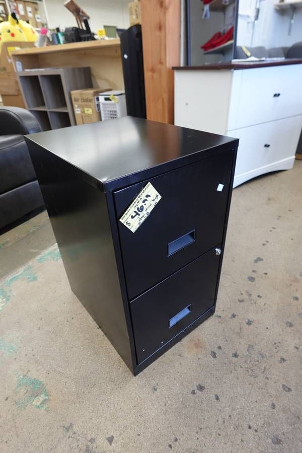 2 Drawer Space Solutions Vertical Filing Cabinet
