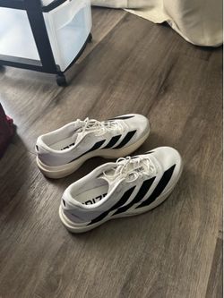 Adizero white size 11.5 running shoes