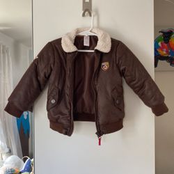 Boys Bomber Jacket 2t Puffy Pilot Dress Up