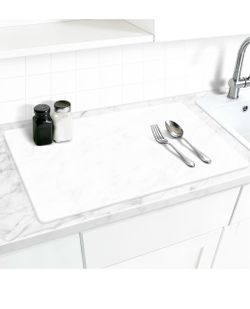 All new stone drying mat for kitchen 16”Lx12W