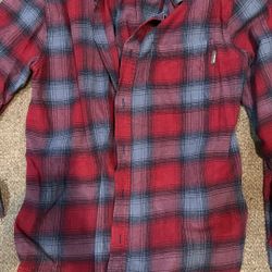 MENS EDDIE BAUER FLANNEL SHIRT