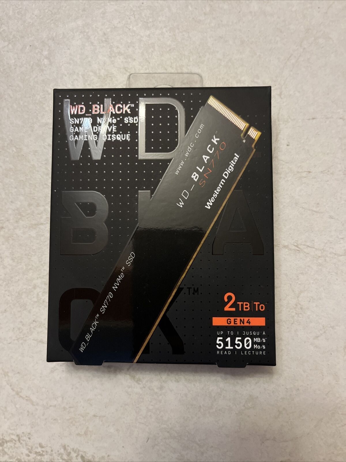 WD Black SN770 NVMe SSD 2Tb